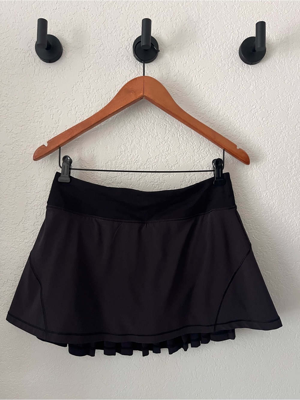 lululemon athletica Black Active Skirt with Built-in Shorts